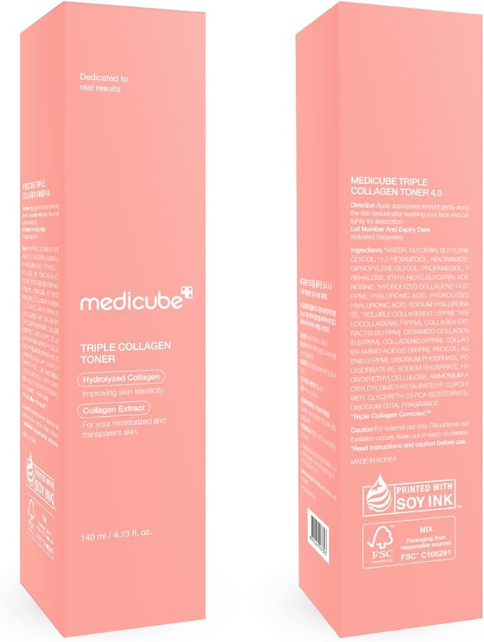 Medicube - Triple Collagen Toner 140ml